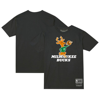 Mitchell & Ness Men's And Women's  Black Milwaukee Bucks Hardwood Classics Mvp Throwback Logo T-shirt In Black