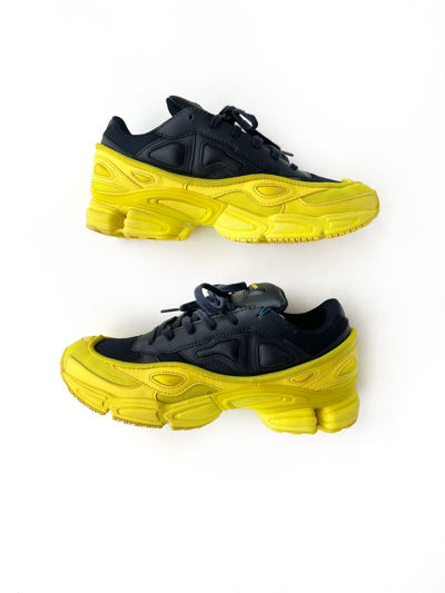 Pre-owned Adidas Originals Adidas Ozweego Bright Yellow Night Navy Shoes
