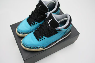 Pre-owned Jordan Nike Air Jordan 3 Retro 2013 Powder Blue Shoes