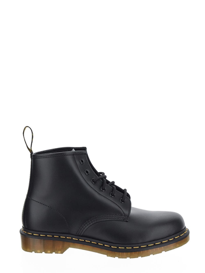 DR. MARTENS' SMOOTH LEATHER ANKLE BOOTS