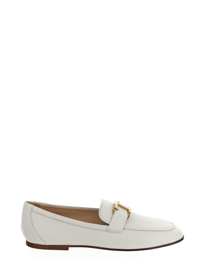 Tod's Mocassins In White