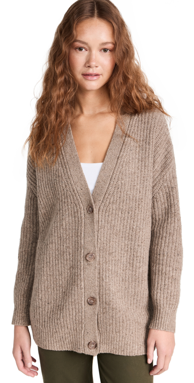 Jenni Kayne Cashmere Cocoon Cardigan In Taupe