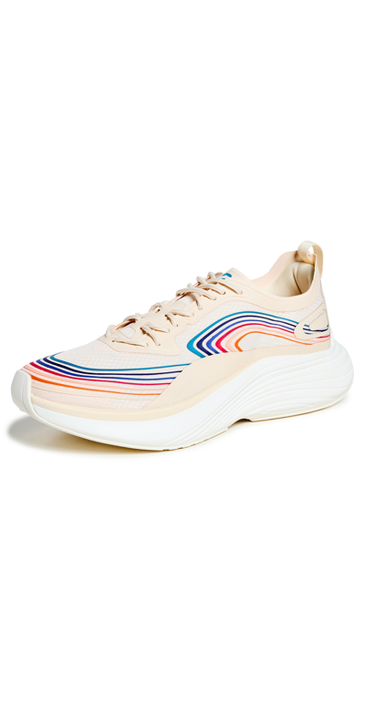 Apl Athletic Propulsion Labs Streamline Stripe-detailing Sneakers In Neutrals
