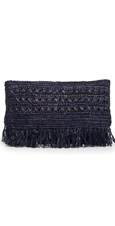 Mar Y Sol Lisette Clutch In Navy