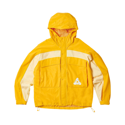 Pre-owned Palace Gone Fishing Jacket 'yellow'