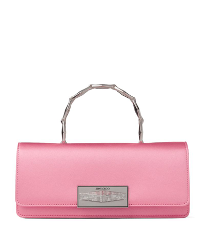 Jimmy Choo Diamond Chain-handle Bag In Pink
