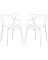 Modway Entangled Dining Chairs Set