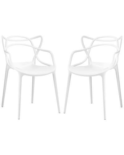 Modway Entangled Dining Chairs Set