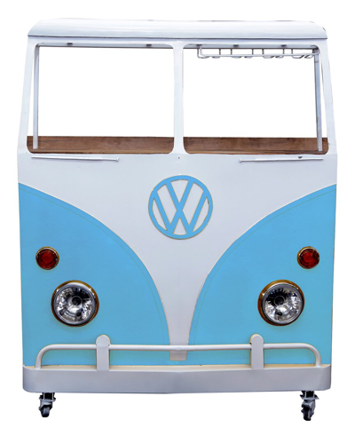 Sagebrook Home Bus Kombi Bar In Blue