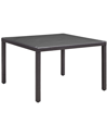 Modway Outdoor Conduit 47in Outdoor Patio Wicker Rattan Dining Table