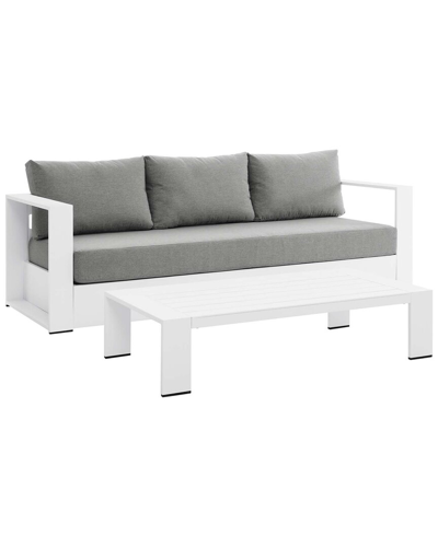 Modway Tahoe Outdoor Patio 2-piece Set In White