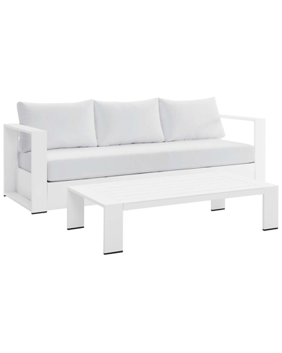 Modway Tahoe Outdoor Patio 2-piece Set In White