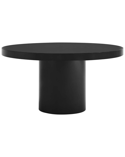 Modway Gratify 60in Round Dining Table In Black