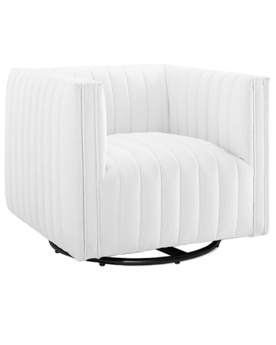 Modway Conjure Tufted Swivel Armchair