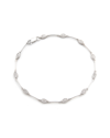 Diamond Select Cuts 14k White Gold 0.11 Ct. Tw. Diamond Bracelet