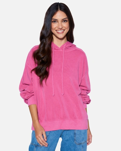 Hyfve Women's Essential Blake Boyfriend Hoodie In Fuchsia