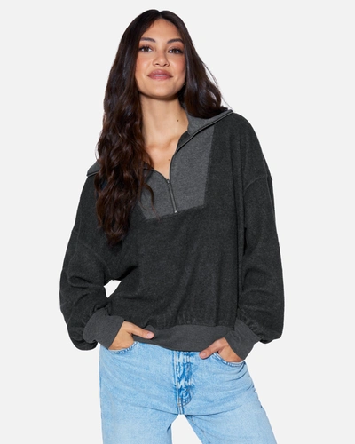 Hyfve Women's Essential All Time Favorite Pullover T-shirt In Charcoal