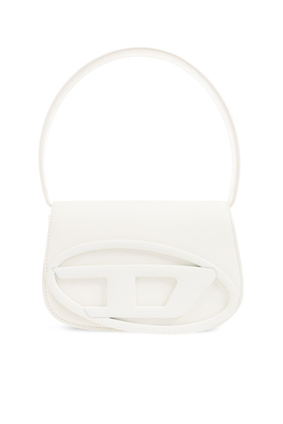 Diesel 1 Dr Chunky Chain Handle Shoulder Bag In White