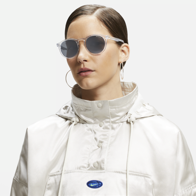 Nike Unisex Swerve Polarized Sunglasses In Blue