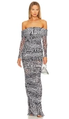 Ser.o.ya Chanda Gown In Grey