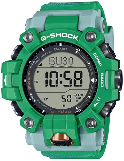 Pre-owned Casio Psl  G-shock Madman Earth Watch Collaboration Model Gw-9500kj-3jr Men's