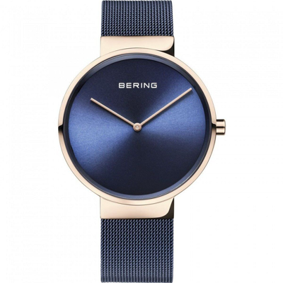 Pre-owned Bering Unisex Watch Wrist Watch Classic - 14539-367 Meshband
