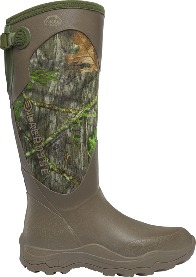 Pre-owned Lacrosse Womens Alpha Agility Snake 17in Nwtf Mossy Oak Rubber Hunting Boots In Mossy Oak Obsession