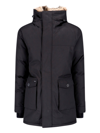 Nobis 'yves' Parka In Black  