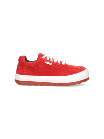 Sunnei Trainers In Red