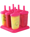FRESH FAB FINDS FRESH FAB FINDS COOLWORLD 6PC REUSABLE ICE POP MAKER