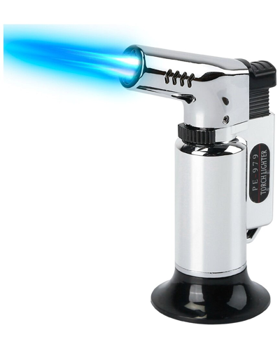 Fresh Fab Finds Imountek Refillable Culinary Butane Torch With Adjustable Flame In Silver