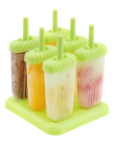 Fresh Fab Finds Coolworld 6pc Reusable Ice Pop Maker In Green