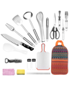 Fresh Fab Finds Lakeforest 19pc Portable Camping Cookware Set In Multicolor