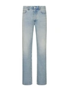 Dior Long Jeans With Regular Fit In Blue