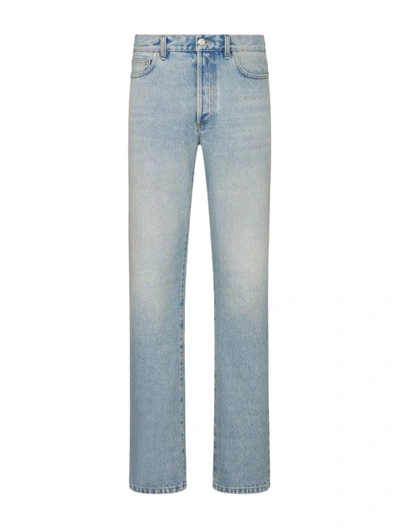 Dior Long Jeans With Regular Fit In Blue