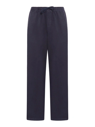 Apc Pants With Drawstring In Blue