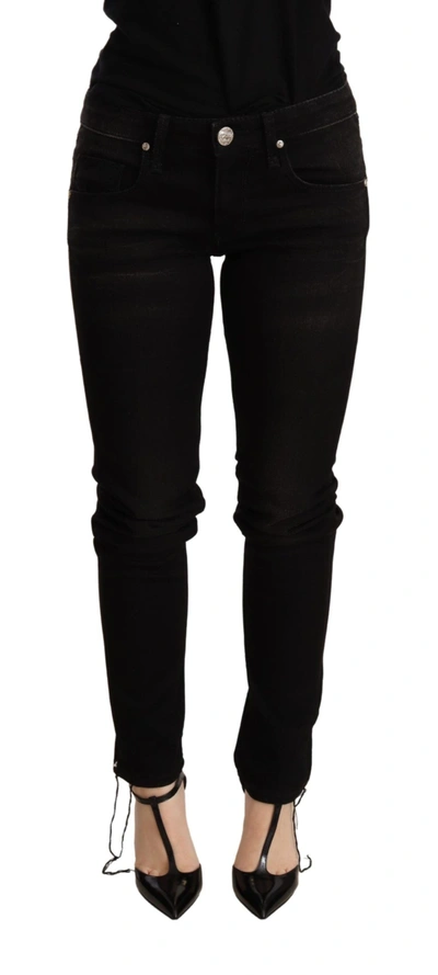 Acht Elegant Slim Fit Black Women's Denim