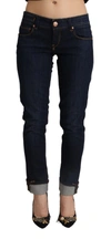 ACHT ACHT SLIM FIT DARK BLUE DENIM WOMEN'S ELEGANCE