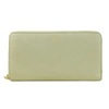 Cavalli Class Etoupe Grey Calf Leather Zip Closure Wallet In Gray