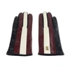 Cavalli Class Elegant Lambskin Leather Gloves In Red