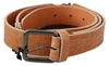 COSTUME NATIONAL COSTUME NATIONAL CHIC LIGHT BROWN LEATHER FASHION WOMEN'S BELT