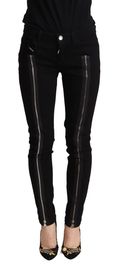 Dolce & Gabbana Slim Fit Black Skinny Denim Women's Jeans