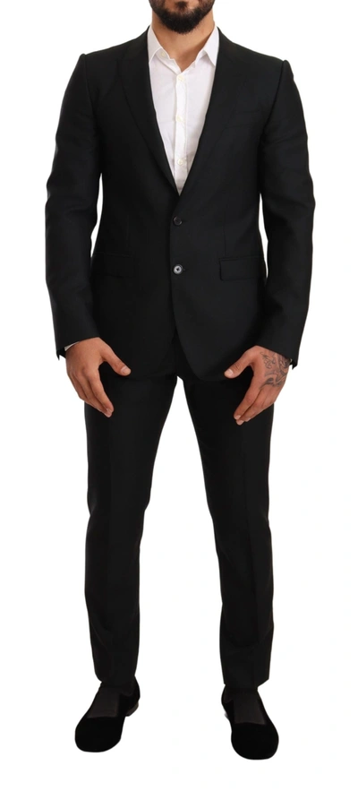 Dolce & Gabbana Man Suit Black Size 42 Virgin Wool, Elastane