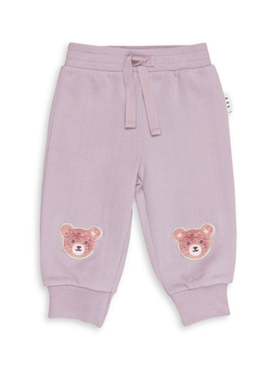 Huxbaby Baby's, Little Girl's & Girl's Fox Graphic Track Pants In Neutral