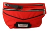 GIVENCHY GIVENCHY ELEGANT LARGE BUM BELT BAG IN RED AND MEN'S BLACK