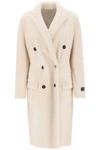Brunello Cucinelli Double-breasted Cotton-viscose Blazer In White