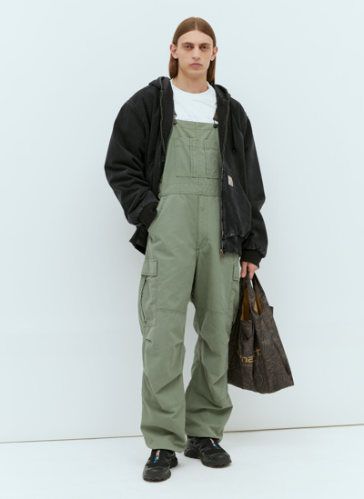 Carhartt Cargo Bib Overall In Green