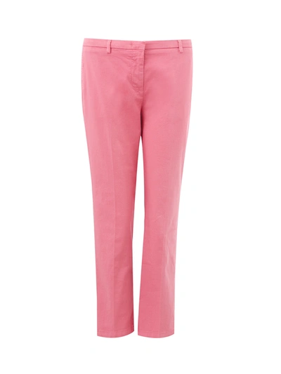 Lardini Cotton Women's Trouser In Pink
