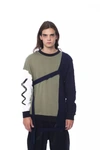 NICOLO TONETTO NICOLO TONETTO ELEVATE YOUR STYLE WITH A REFINED ARMY MEN'S FLEECE