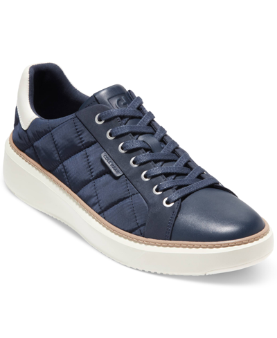 Cole Haan Men's Grandpr Topspin Lace Up Sneakers In Navy Blazer-ivory
